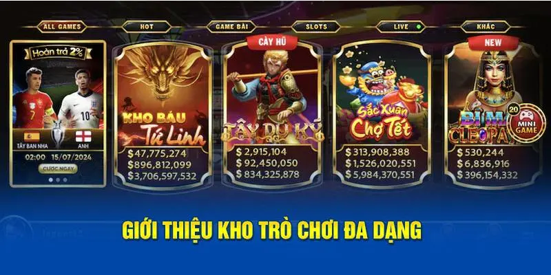 Giới thiệu 79KING không thể bỏ qua kho game hấp dẫn